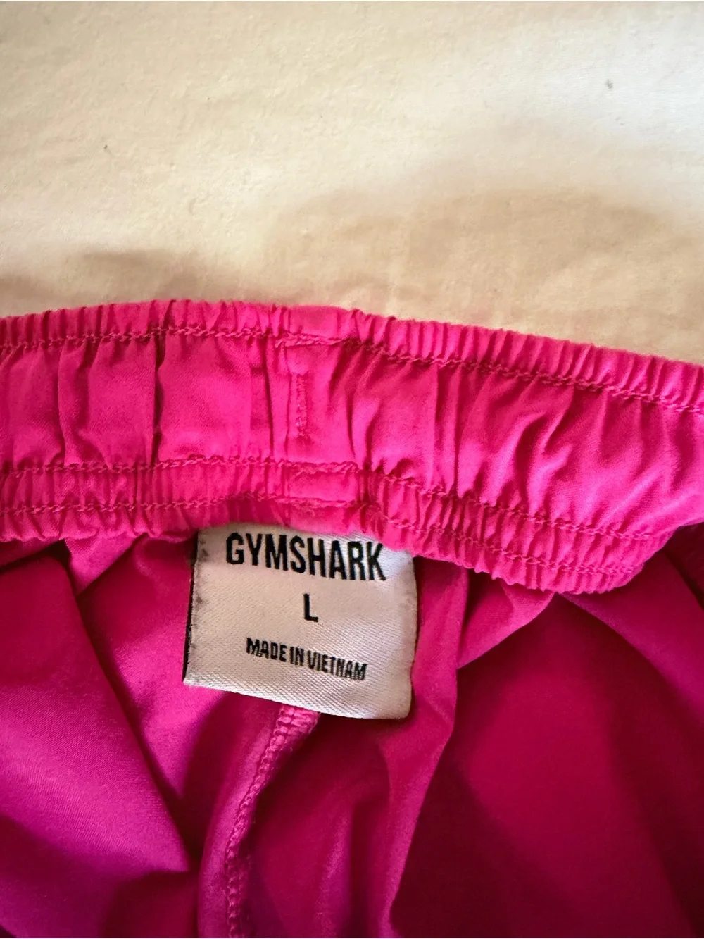 Gymshark Men's Hot Pink Athletic Shorts